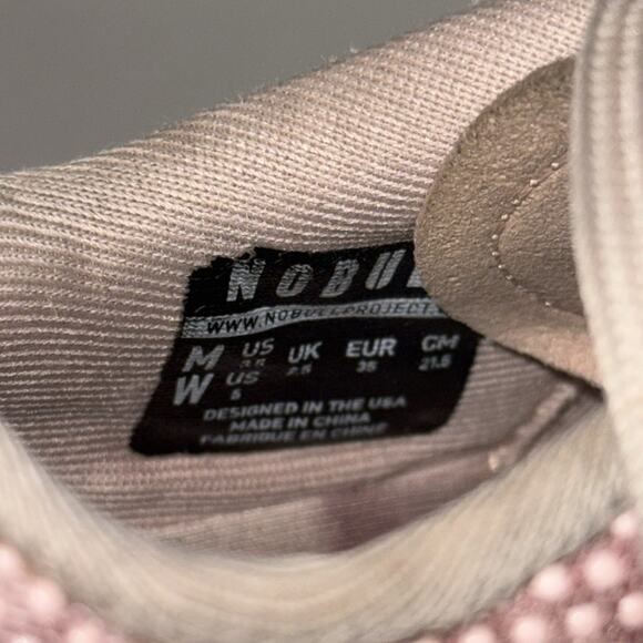 NOBULL Outwork or Outwork Edge training shoes blush pink women’s size 5 - Picture 6 of 8